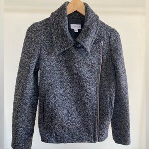 Calvin Klein Asymmetrical Zip Jacket